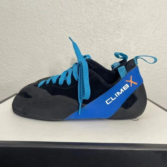 Climb X Rock-Star Lace Climbing Shoe Blue Black X Factor  display picture 3